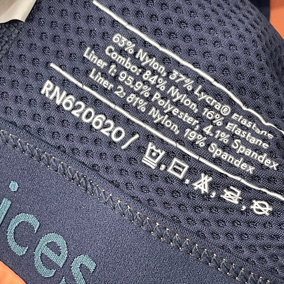 Outdoor Voices Powerhouse Coral/Navy S/M DD Cup Sports Bra 11018 - Picture 6 of 8